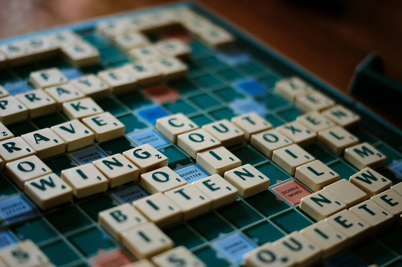 Playing Scrabble
